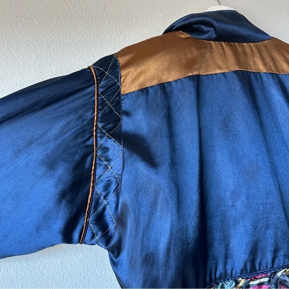 Vintage Points west Multicolor Geometric women’s  Jacket - Picture 4 of 12